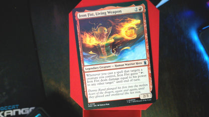 Iron Fist, Living Weapon 138 Marvel Super Heroes MTG UC NM