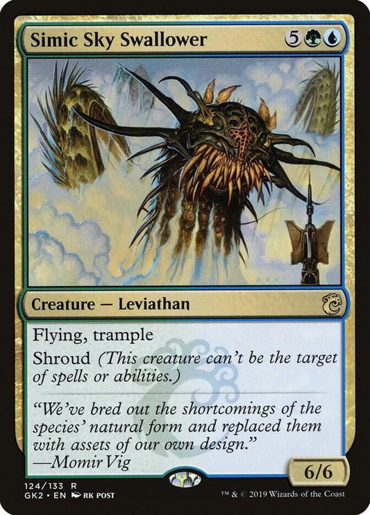 Simic Sky Swallower 124 Ravnica Allegiance: Guild Kits MTG R LP