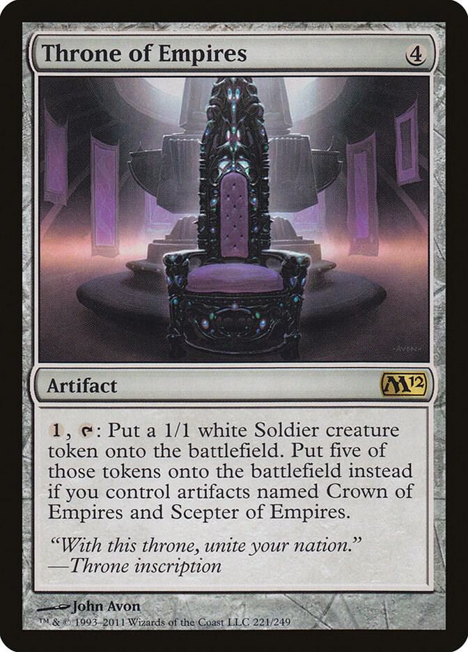 Throne of Empires 221 Magic 2012 (M12) MTG R MP