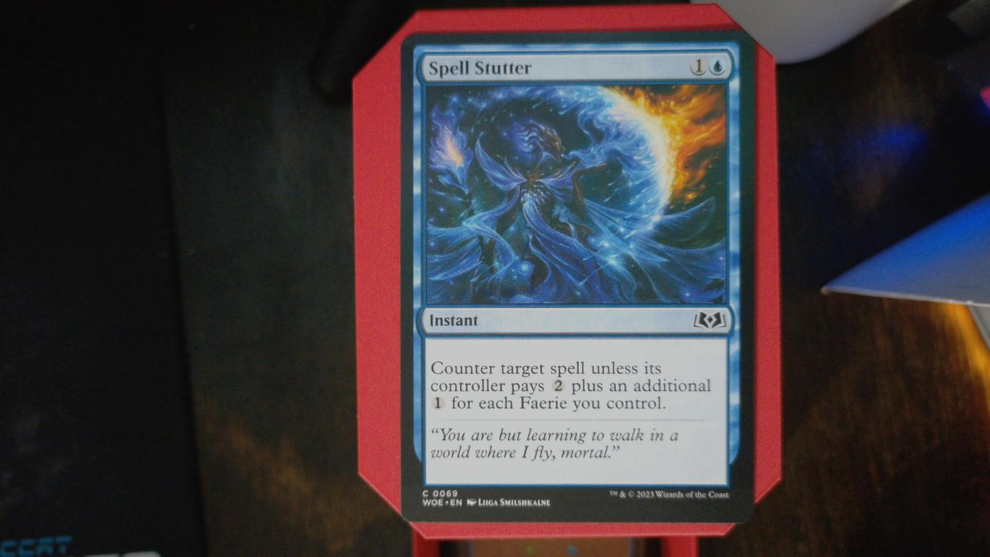 Spell Stutter 69 Wilds of Eldraine MTG C NM