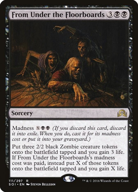 From Under the Floorboards 111 Shadows over Innistrad MTG R NM