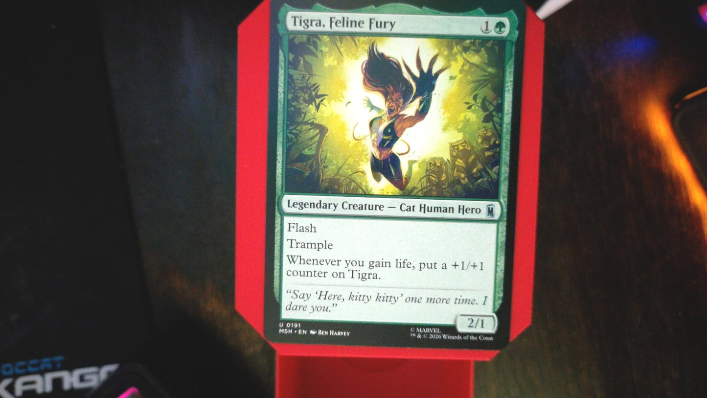 Tigra, Feline Fury 191 Marvel Super Heroes MTG UC NM