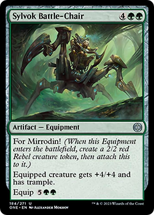 Sylvok Battle-Chair 184 Phyrexia: All Will Be One MTG UC NM