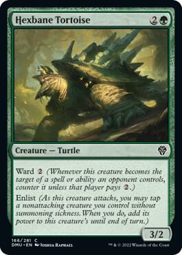 Hexbane Tortoise 166 Dominaria United MTG C NM