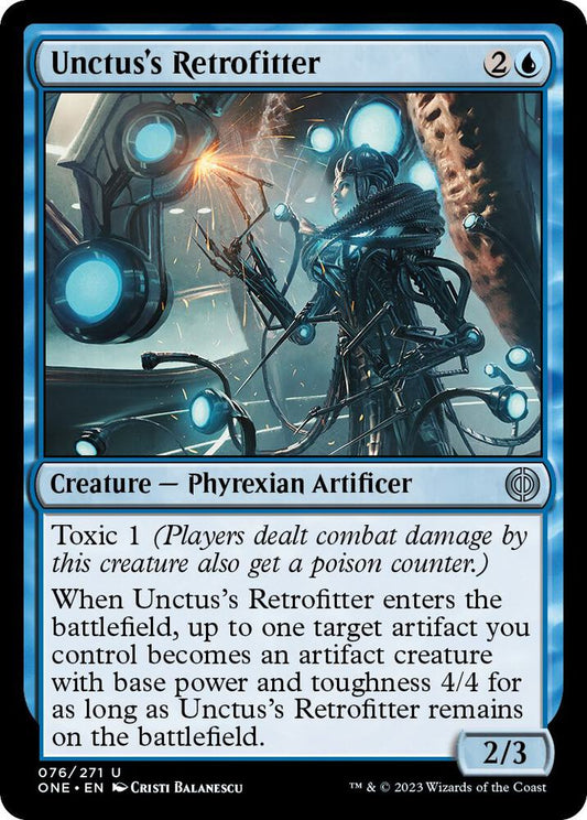 Unctus's Retrofitter 76 Phyrexia: All Will Be One MTG UC NM