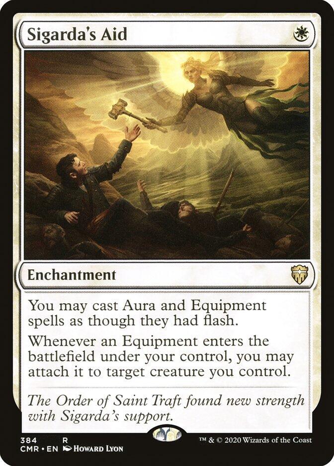 Sigarda's Aid 384 Commander Legends MTG R NM