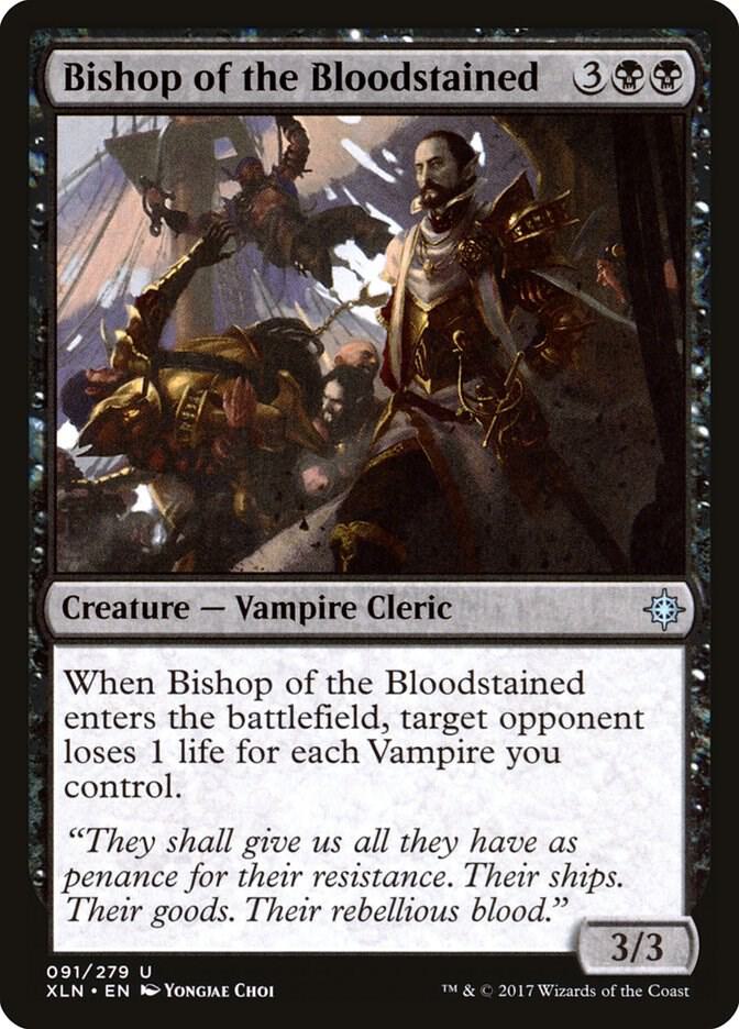 Bishop of the Bloodstained 91 Ixalan MTG UC NM