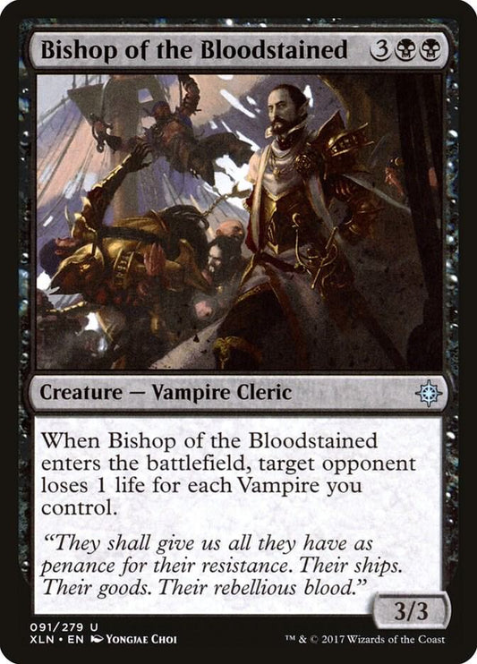 Bishop of the Bloodstained 91 Ixalan MTG UC NM