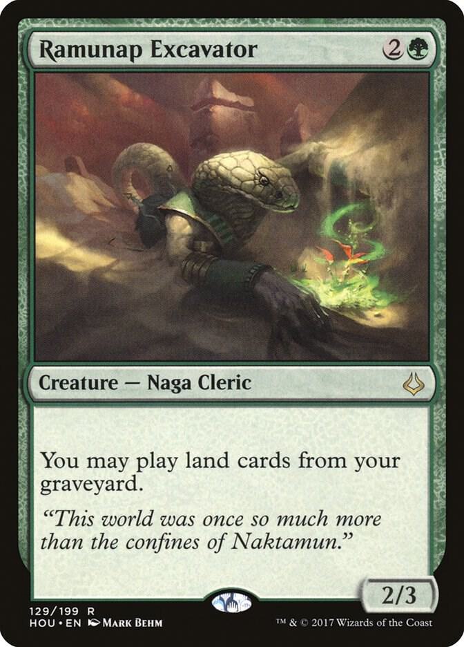 Ramunap Excavator 129 Hour of Devastation MTG R NM