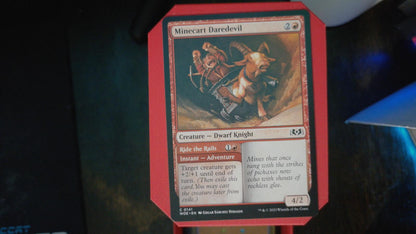 Minecart Daredevil 141 Wilds of Eldraine MTG C NM