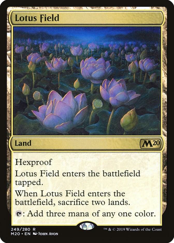Lotus Field 249 Core Set 2020 MTG R NM