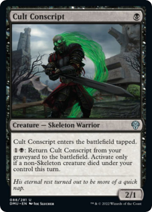 Cult Conscript 88 Dominaria United MTG UC NM