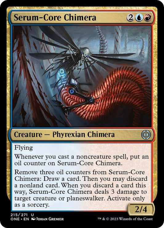 Serum-Core Chimera 215 Phyrexia: All Will Be One MTG UC NM