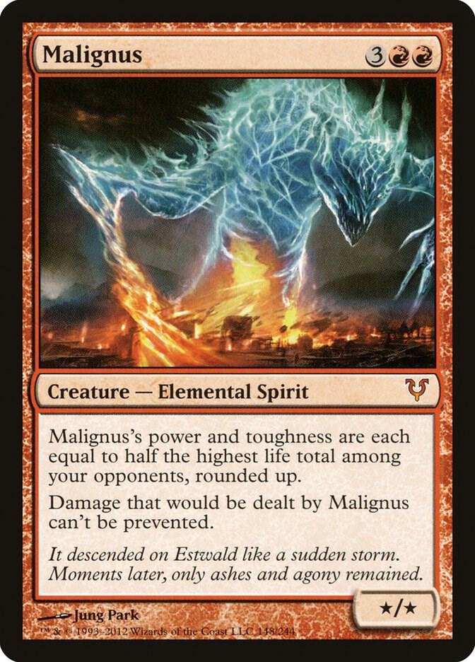 Malignus 148 Avacyn Restored MTG Mythic LP