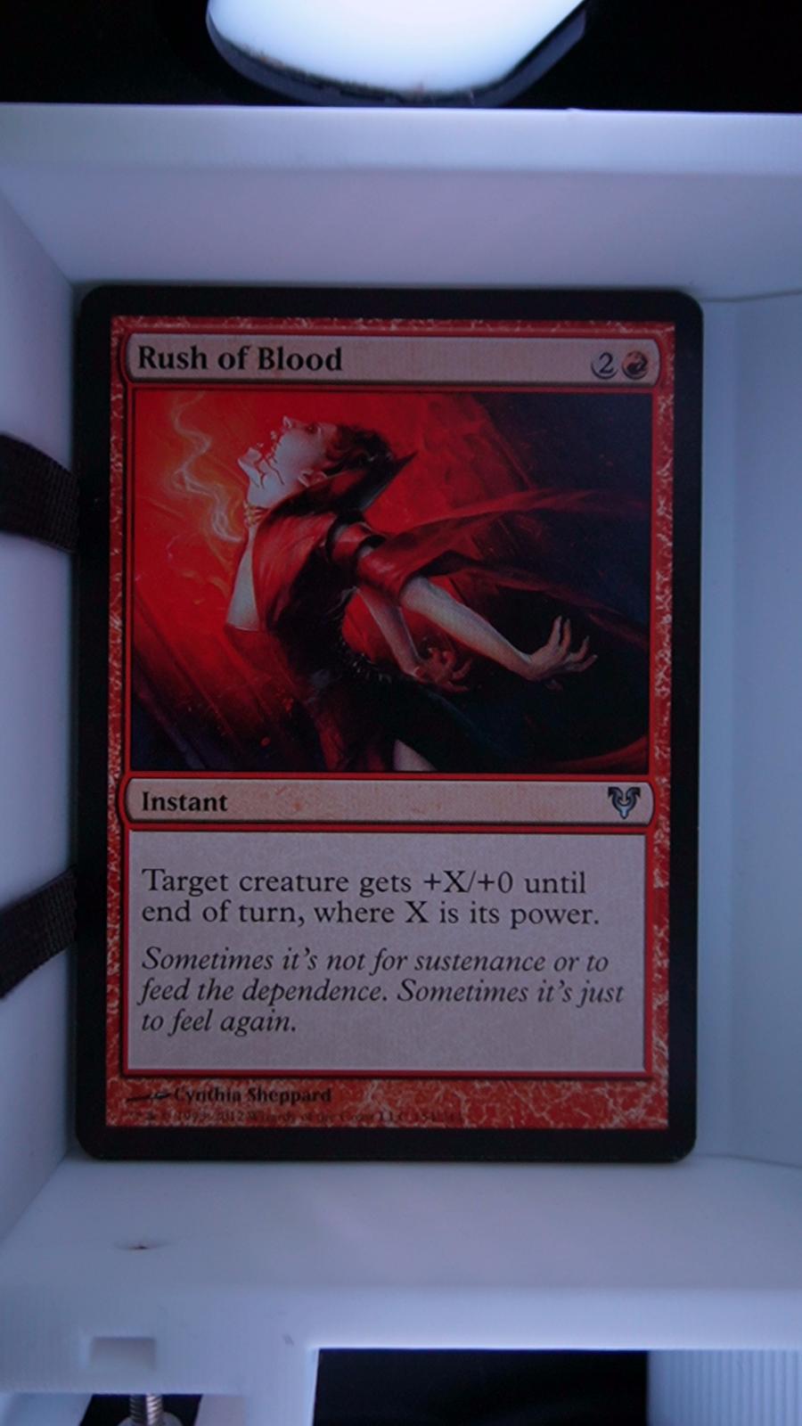 Rush of Blood 154 Avacyn Restored MTG UC NM