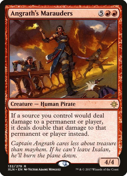 Angrath's Marauders 132 Ixalan MTG R NM
