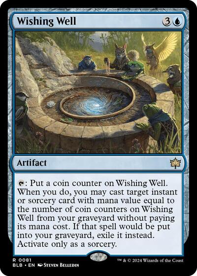 Wishing Well - Bloomburrow (#81, Rare) - Near Mint