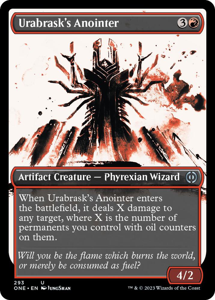 Urabrask's Anointer (Showcase) 293 Phyrexia: All Will Be One MTG UC NM