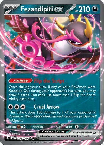 Fezandipiti ex 038 064 - SV: Shrouded Fable (#038/064, Double Rare) - Near Mint