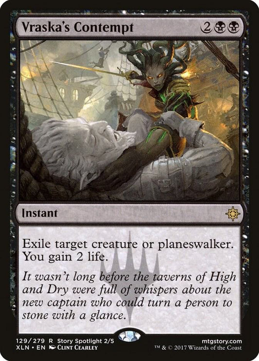 Vraska's Contempt 129 Ixalan MTG R NM