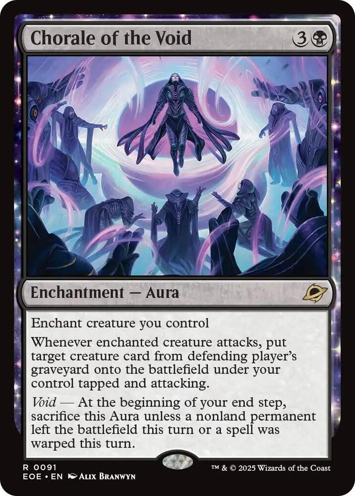 Chorale of the Void 91 Edge of Eternities MTG R NM