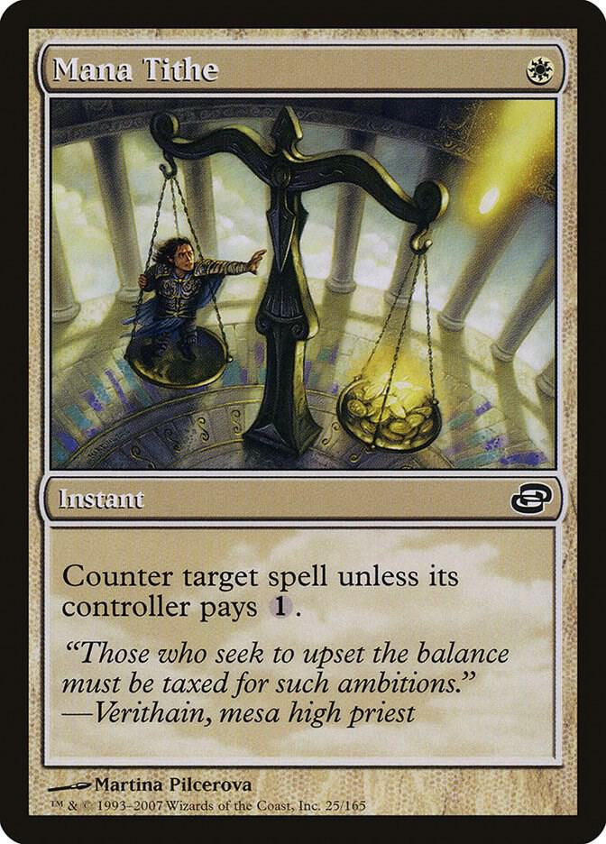 Mana Tithe 25 Planar Chaos MTG C LP