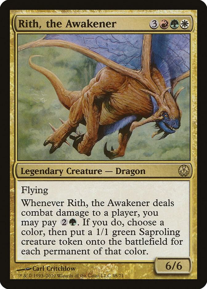 Rith, the Awakener 48 Duel Decks: Phyrexia vs. the Coalition MTG R LP