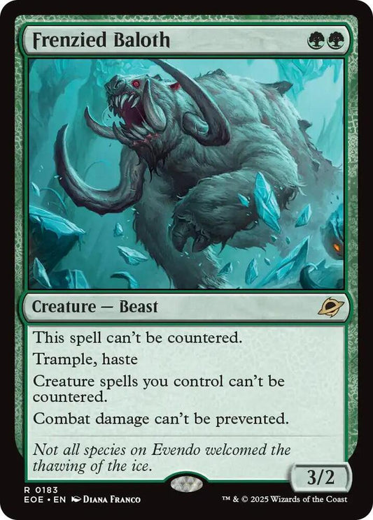 Frenzied Baloth 183 Edge of Eternities MTG R NM