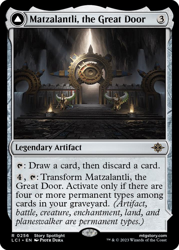 Matzalantli, the Great Door 256 The Lost Caverns of Ixalan MTG R NM