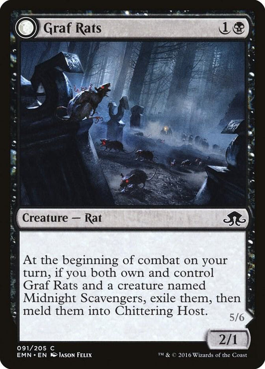 Graf Rats 91 Eldritch Moon MTG C NM