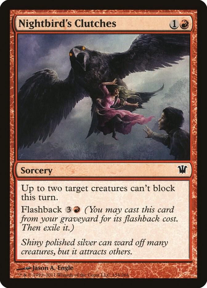 Nightbird's Clutches 154 Innistrad MTG C NM