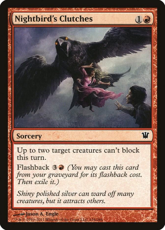Nightbird's Clutches 154 Innistrad MTG C NM
