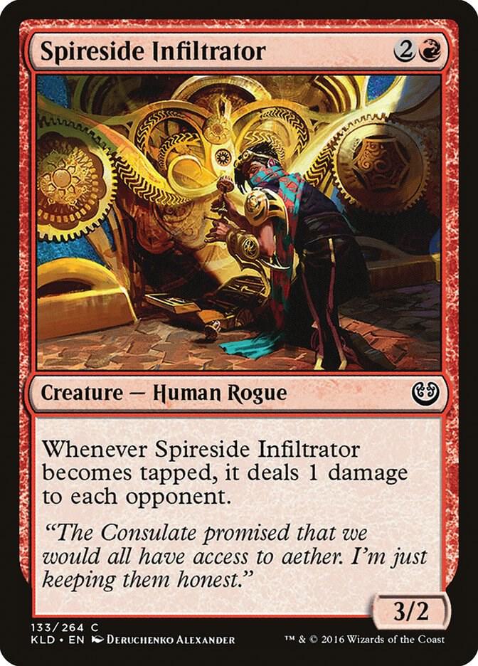 Spireside Infiltrator 133 Kaladesh MTG C NM