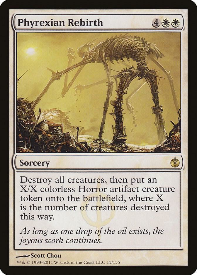 Phyrexian Rebirth 15 Mirrodin Besieged MTG R LP