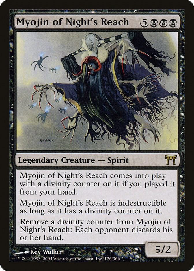 Myojin of Night's Reach 126 Champions of Kamigawa MTG R NM