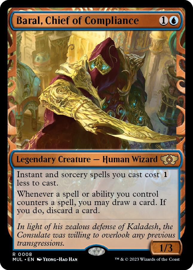 Baral, Chief of Compliance 8 March of the Machine: Multiverse Legends MTG R NM