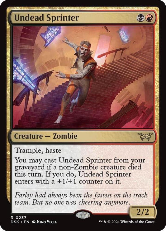Undead Sprinter 237 Duskmourn: House of Horror MTG R NM