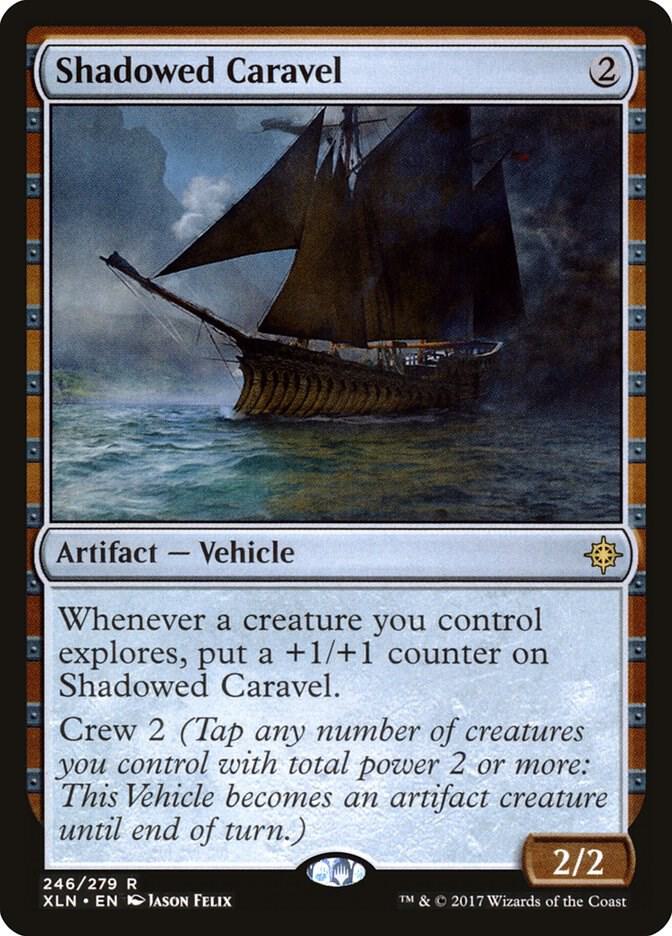 Shadowed Caravel 246 Ixalan MTG R NM