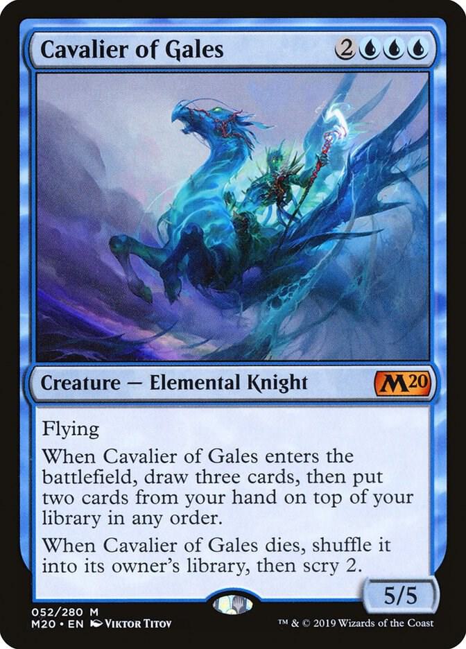 Cavalier of Gales 52 Core Set 2020 MTG Mythic NM