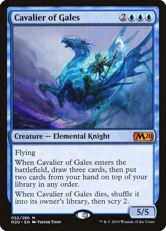 Cavalier of Gales 52 Core Set 2020 MTG Mythic NM