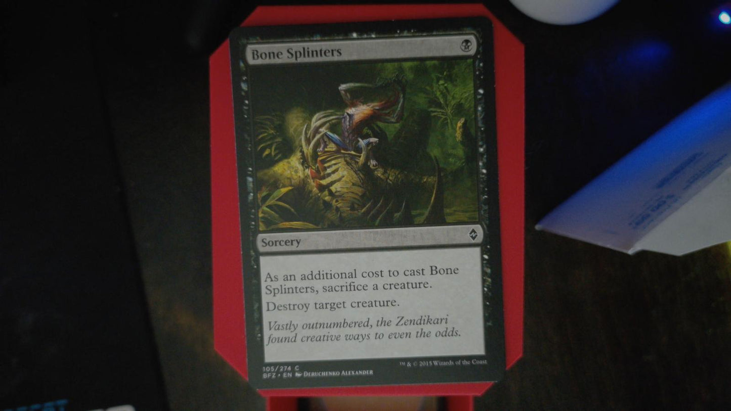 Bone Splinters 105 Battle for Zendikar MTG C LP