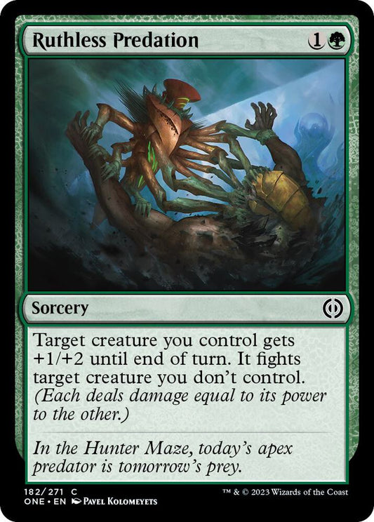Ruthless Predation 182 Phyrexia: All Will Be One MTG C NM