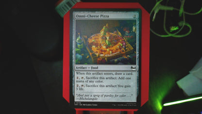 Omni-Cheese Pizza 0176 Teenage Mutant Ninja Turtles MTG C NM