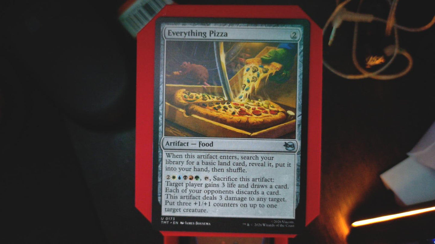 Everything Pizza 0173 Teenage Mutant Ninja Turtles MTG UC NM