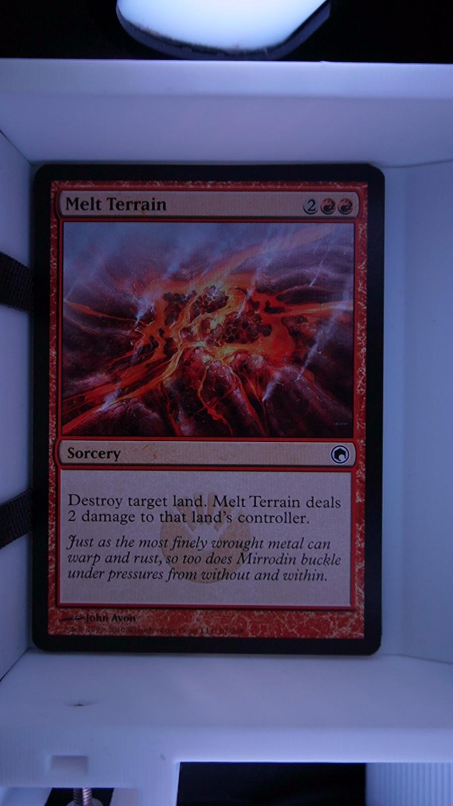Melt Terrain 97 Scars of Mirrodin MTG C NM