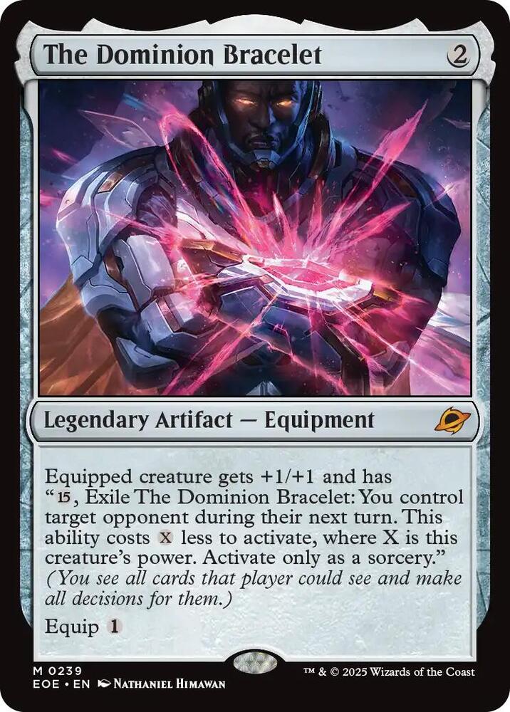 The Dominion Bracelet 239 Edge of Eternities MTG Mythic NM