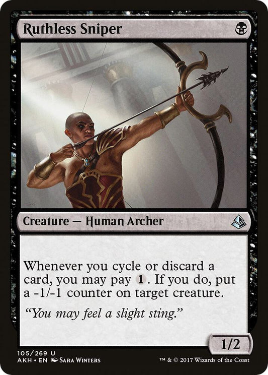 Ruthless Sniper 105 Amonkhet MTG UC LP
