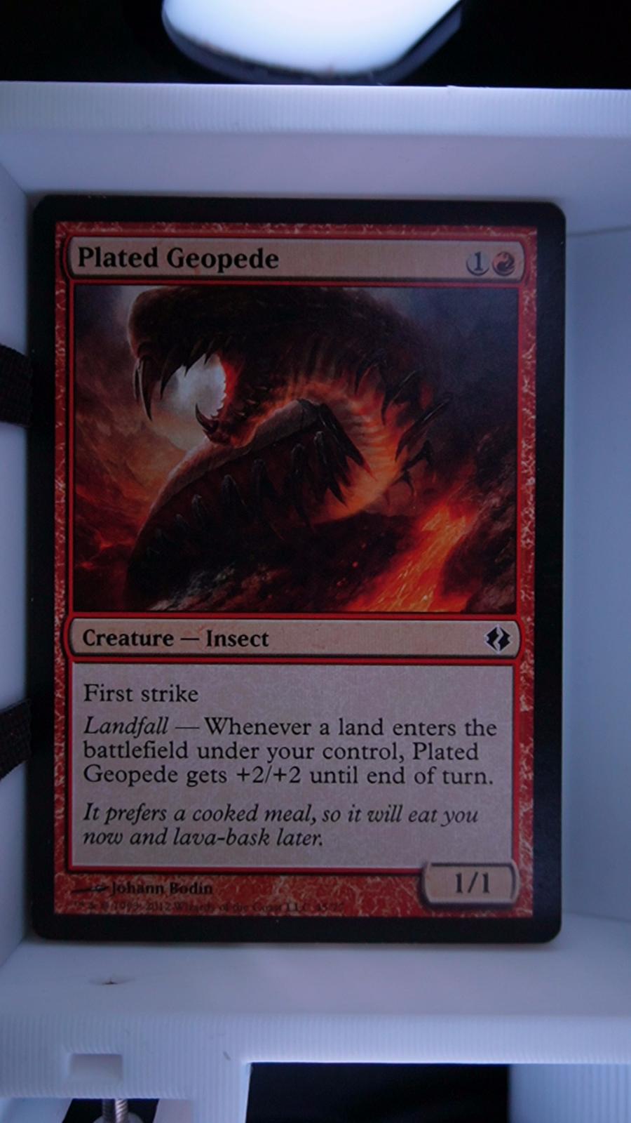 Plated Geopede 45 Duel Decks: Venser vs. Koth MTG C NM