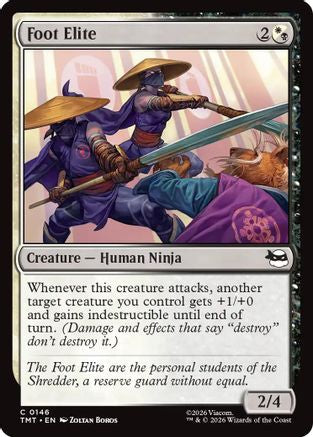 Foot Elite 0146 Teenage Mutant Ninja Turtles MTG C NM