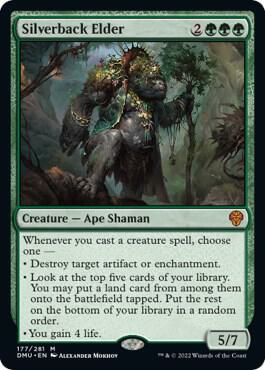 Silverback Elder 177 Dominaria United MTG Mythic Foil NM